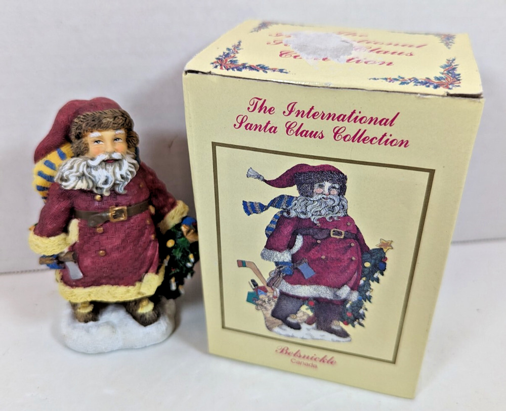 The International Santa Collection Canada Belsnickle in Box Christmas 1997 VTG